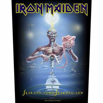 Merch Iron Maiden: Nášivka na chrbát Seventh Son