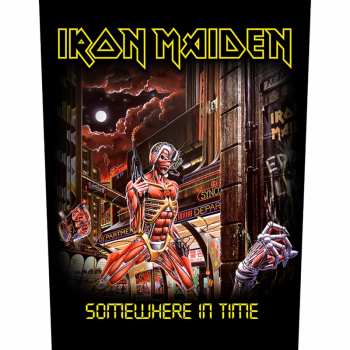 Merch Iron Maiden: Nášivka na chrbát Somewhere In Time 