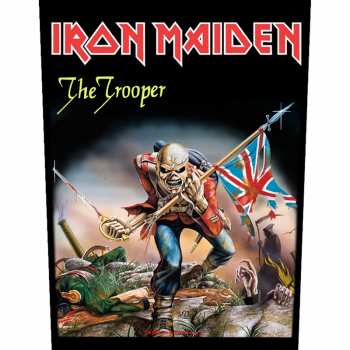 Merch Iron Maiden: Nášivka na chrbát The Trooper