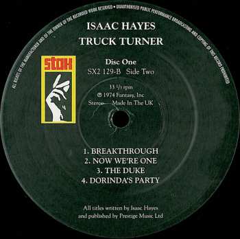 2LP Isaac Hayes: Truck Turner (Original Soundtrack)