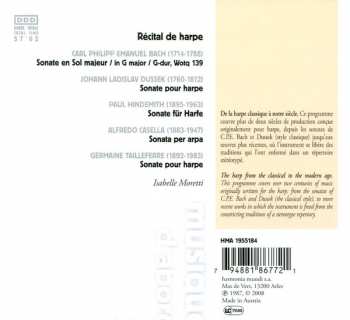 CD Isabelle Moretti: Recital De Harpe