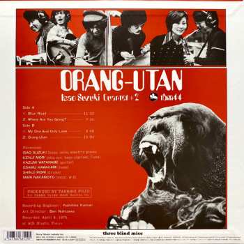 LP Isao Suzuki Quartet: Orang-Utan LTD