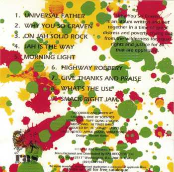 CD Israel Vibration: Why You So Craven