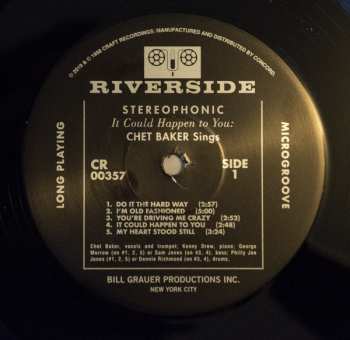 LP Chet Baker: It Could Happen to You