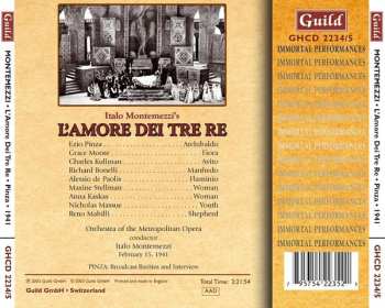 2CD Italo Montemezzi: L'Amore Dei Tre Re —  (15 February 1941)
