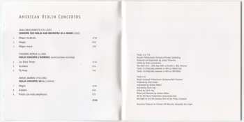 CD Ittai Shapira: American Violin Concertos