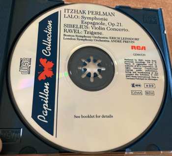 CD Itzhak Perlman: Lalo: Symphonie Espagnole / Berlioz: Reverie Et