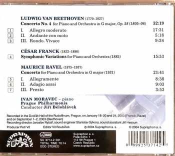 CD Ivan Moravec: Concerto No. 4 / Symphonic Variations / Concerto In G