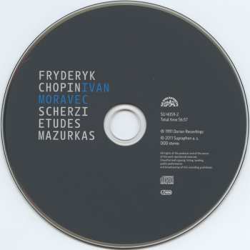 CD Ivan Moravec: Scherzi / Etudes / Mazurkas