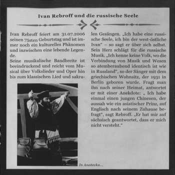 2CD Ivan Rebroff: 75 Jahre (Meine Schönsten Lieder)