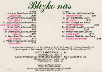 LP Iveta Bartošová: Blízko Nás