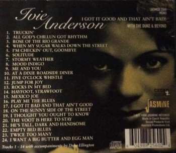 CD Duke Ellington: I Got It Good And That Ain't Bad!