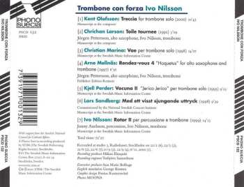 CD Ivo Nilsson: Trombone Con Forza