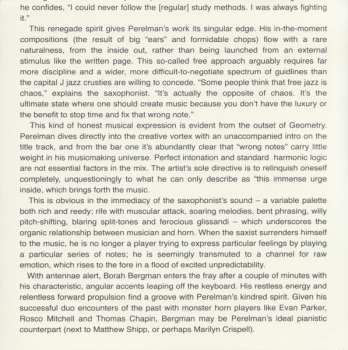 CD Borah Bergman: Geometry