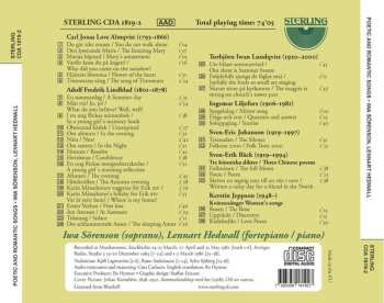 CD Lennart Hedwall: Poetic And Romantic Songs