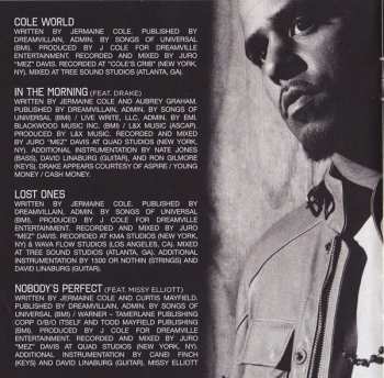 CD J. Cole: Cole World: The Sideline Story