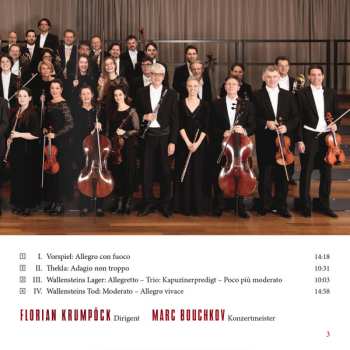 SACD Josef Rheinberger: Sinfonisches Tongemälde In D-Moll, Op. 10 «Wallenstein»