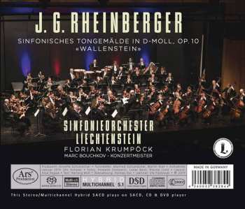 SACD Josef Rheinberger: Sinfonisches Tongemälde In D-Moll, Op. 10 «Wallenstein»