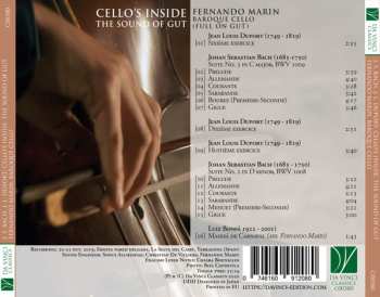 CD Johann Sebastian Bach: Cello's Inside (The Sound Of Gut)