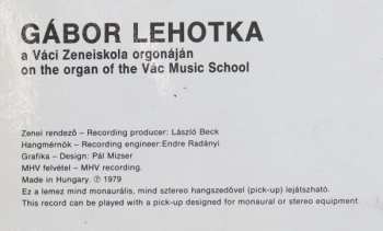 LP Johann Sebastian Bach: Baroque Organ Music