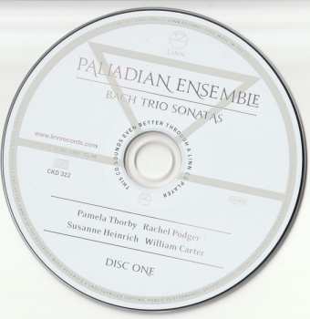 2CD Johann Sebastian Bach: Bach Trio Sonatas And Sonatas & Chorales