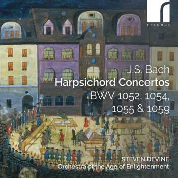 CD Johann Sebastian Bach: Harpsichord Concertos BWV 1052, 1054, 1055 & 1059