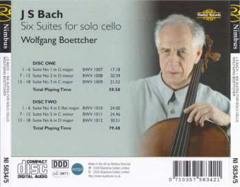 CD Johann Sebastian Bach: Suites For Solo Cello