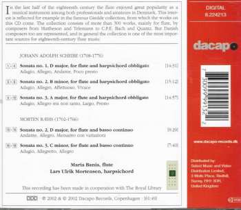 CD Lars Ulrik Mortensen: Sonatas For Flute And Harpsichord