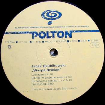 LP Jacek Skubikowski: Wyspa Dzikich