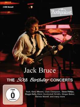 CD/3DVD Jack Bruce: Rockpalast: The 50th Birthday Concerts