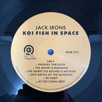 LP Jack Irons: Koi Fish In Space / Dream Of Luminous Blue