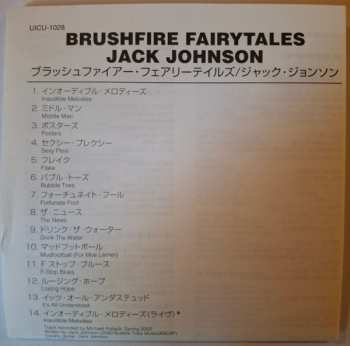 CD Jack Johnson: Brushfire Fairytales DIGI