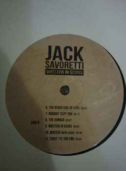 LP Jack Savoretti: Written In Scars