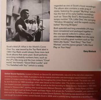 CD Jack Scott: Jack Scott Debut Album Plus What In The World's Come Over You