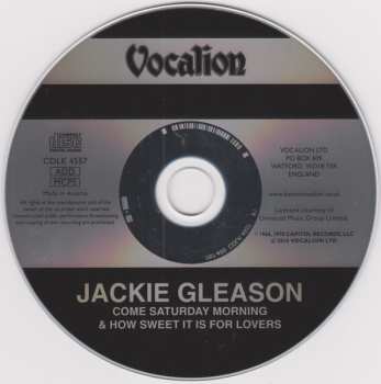 CD Jackie Gleason: Come Saturday Morning / How Sweet It Is For Lovers