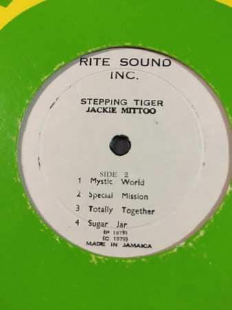 LP Jackie Mittoo: Stepping Tiger