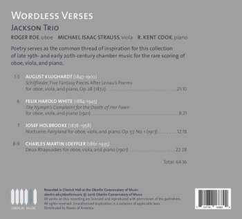 CD Jackson Trio: Wordless Verses