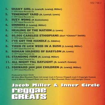 CD Inner Circle: Jacob Miller And Inner Circle