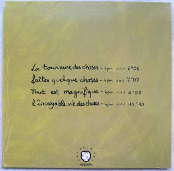 LP Jacques: Tout Est Magnifique