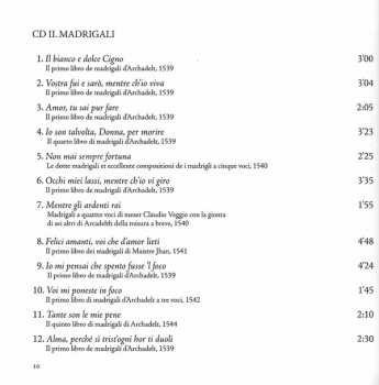 3CD/Box Set Cappella Mediterranea: Motetti - Madrigali - Chansons