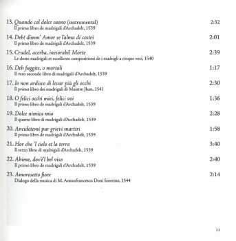 3CD/Box Set Cappella Mediterranea: Motetti - Madrigali - Chansons
