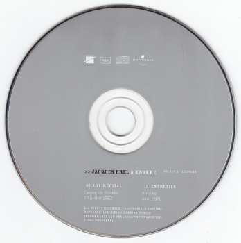 CD Jacques Brel: Jacques Brel à Knokke