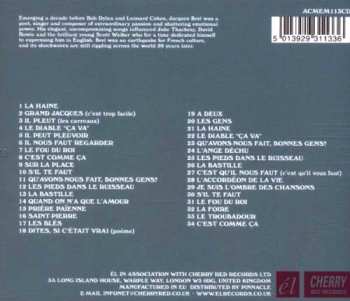 CD Jacques Brel: I Am The Shadow Of The Songs