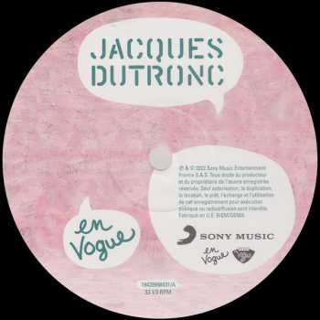2LP Jacques Dutronc: En Vogue