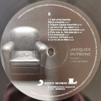 3LP Jacques Dutronc: Fume !... C'est Du Best