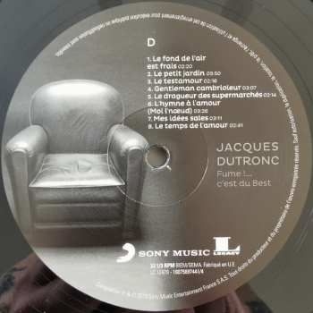 3LP Jacques Dutronc: Fume !... C'est Du Best