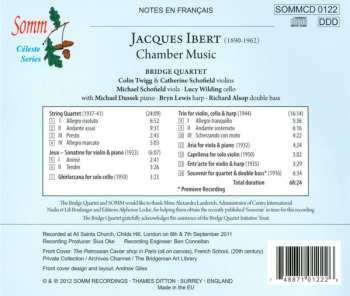 CD Jacques Ibert: Chamber Music  