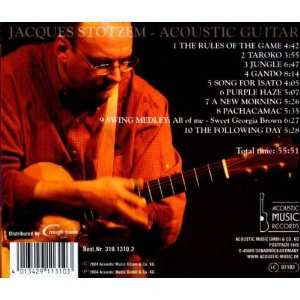 CD Jacques Stotzem: In Concert
