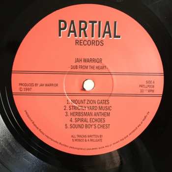 LP Jah Warrior: Dub From The Heart