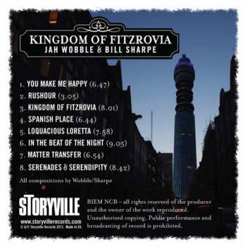 CD Jah Wobble: Kingdom Of Fitzrovia